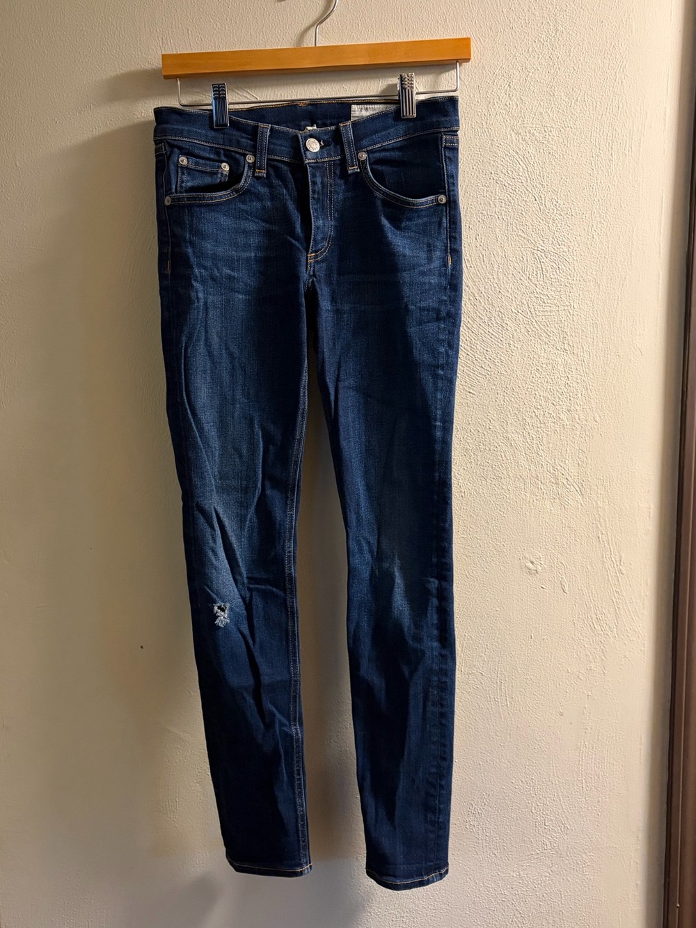 rag & bone Dark Indigo Skinny Jeans 27